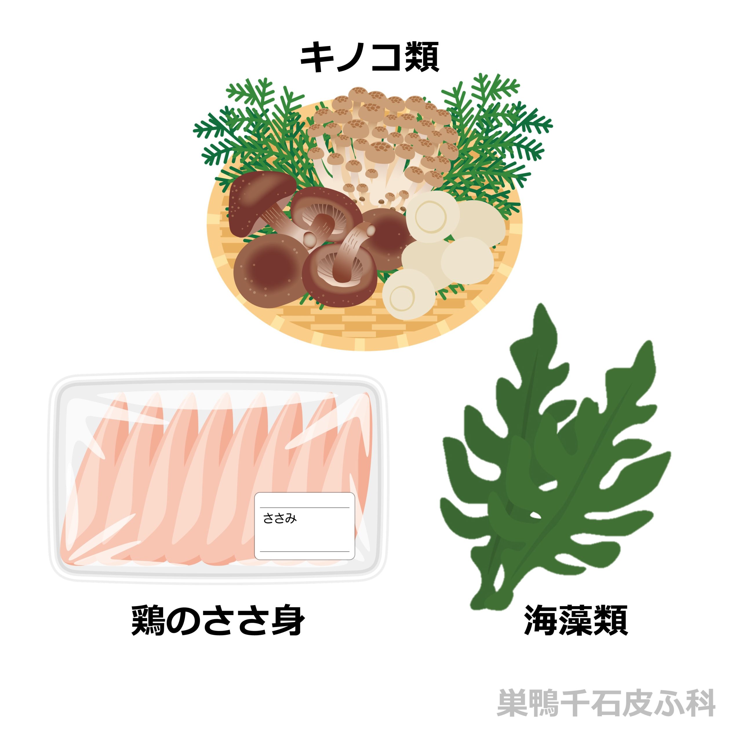 脂質が少ない食べ物