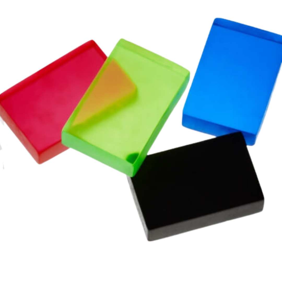 ミニソープ4種セット（黒）（青）（緑）（赤）